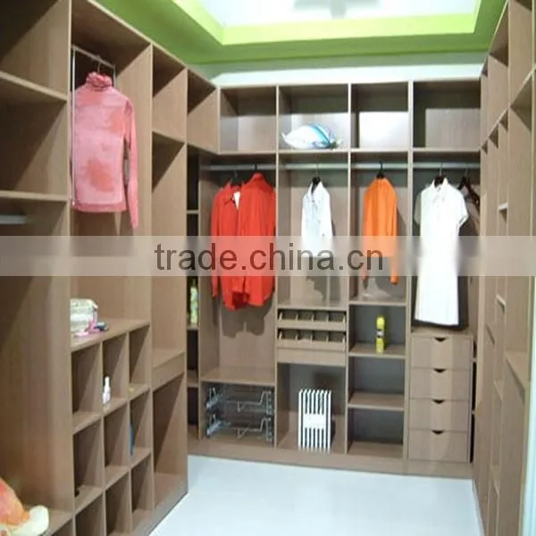 wooden women clothes display cabinet