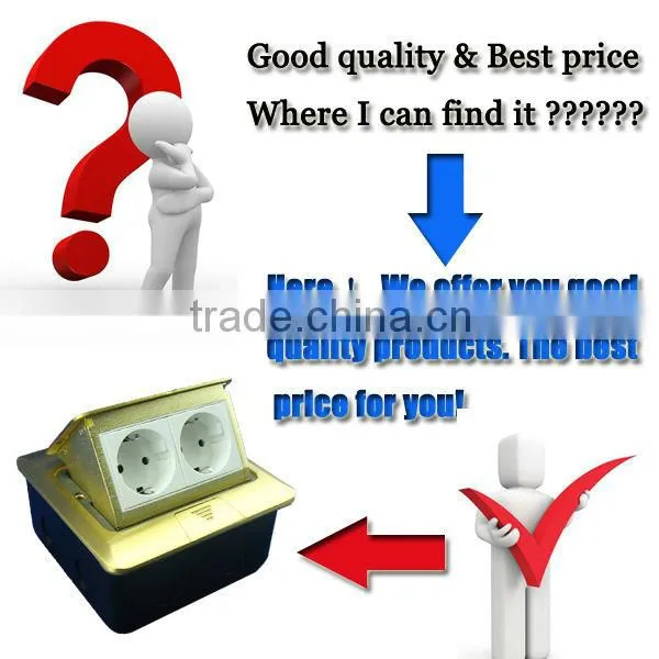 CGZ Brand 2015 new hot sale high-quality wireless floor socket switch