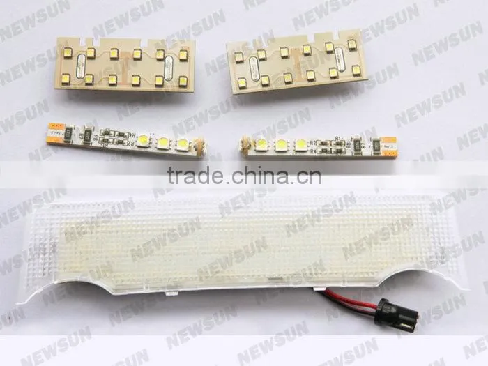 2014 Branded new E70 front/rear led dome light roof light, 12V 7000K white car interior led Vanity Mirror light for BMW No error