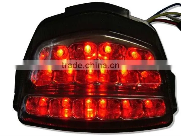 Flashing tail lights for CBR1000 motorcycle 2008 stoplight smoke
