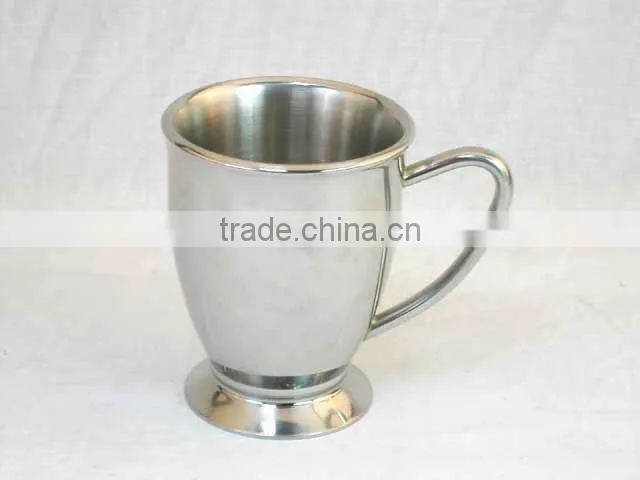 stainless steel double wall beer mug