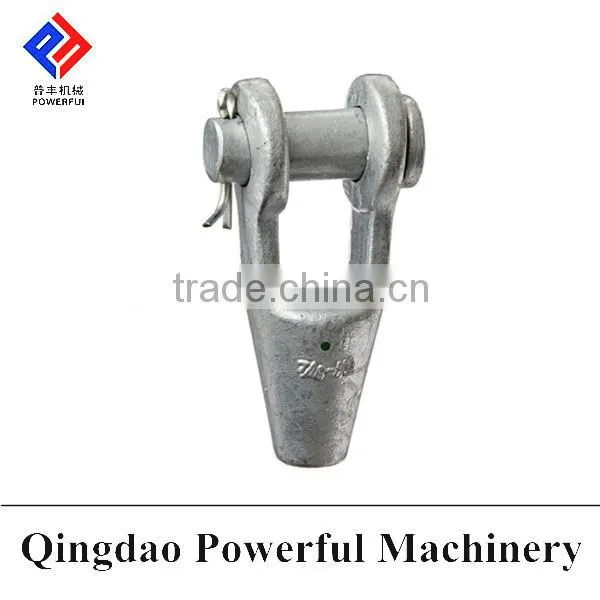 G417 GROOVED CLOSED SPELTER SOCKET