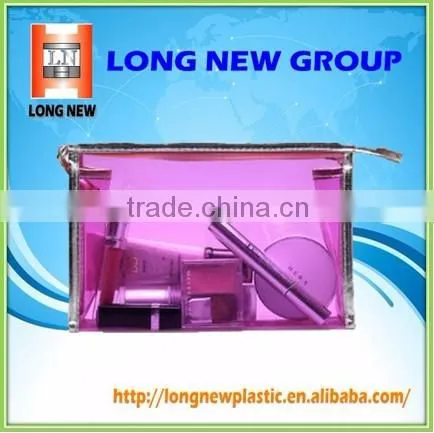 New Design Clear PVC Bag For Packaging Cosmetic | Custom Design Packaging Bag Make in Taiwan