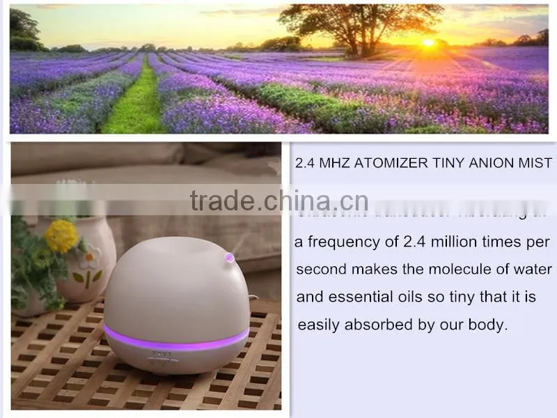 2015 Fashionable Home Porcelain Aromatherapy Nebulizer,Aroma Diffuser,Ultrasonic Diffuser w/500ml Capacity & 100ml/h Mist Ouput