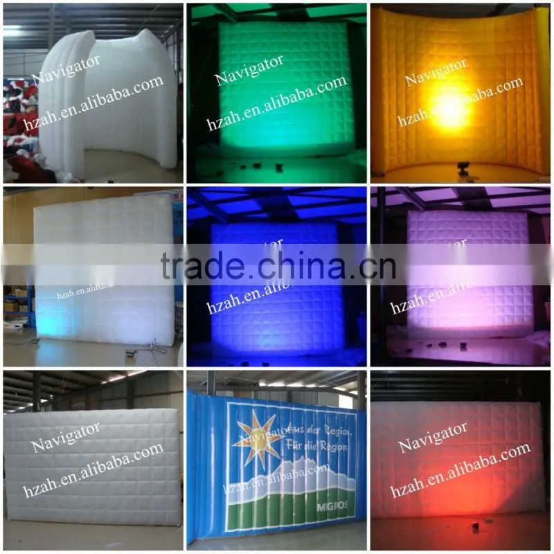2015 LED Inflatable Wall for Ceremony Decorations
