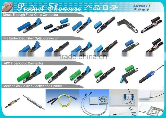 Fiber Optic Mechanical Splice