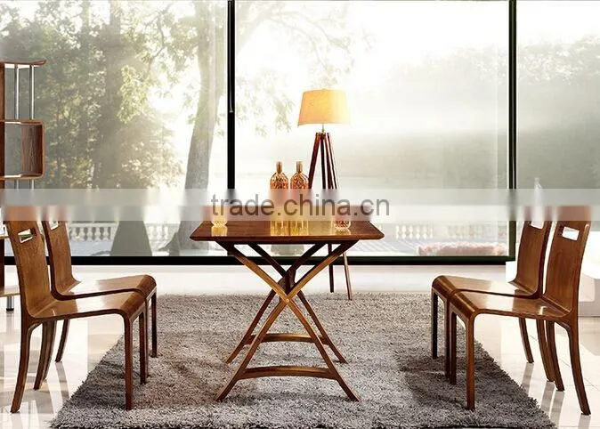 Wooden frame wood design solid wood dining chair