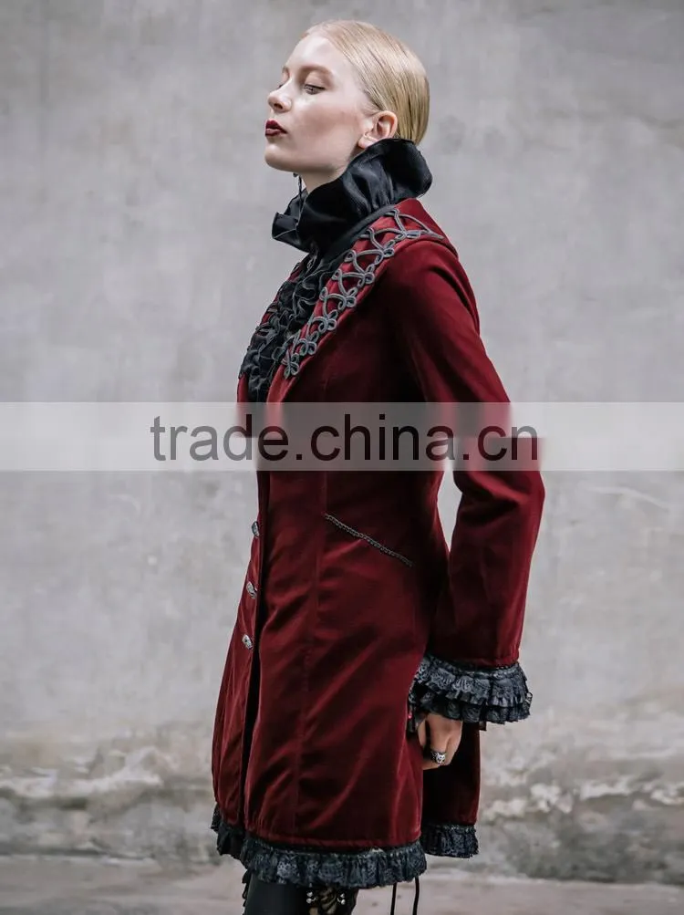 Devil fashion 2015 ladies gothic jacket CT00302