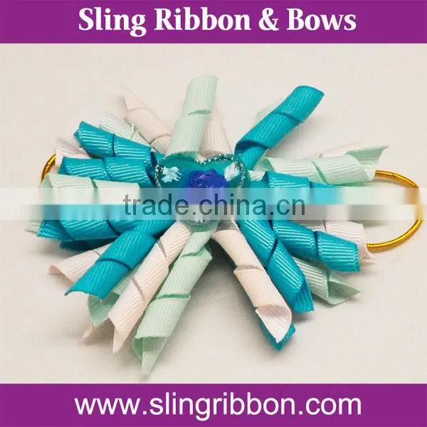 Wholesale Korker Ribbon Ponytail Bow