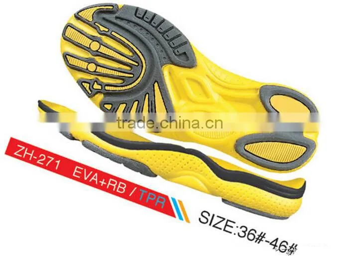 yellow sport basketball running shoes sole