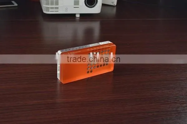 Hot sell handmade low price high quality acrylic calendar