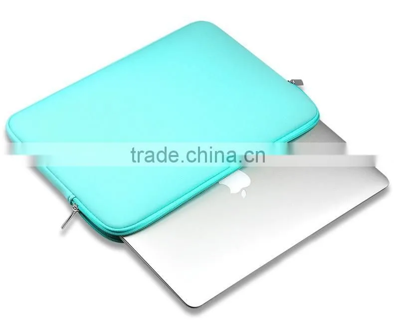 Laptop carrying bag neoprene handbag sleeve bag for macbook pro air retina available for 11''13''15''