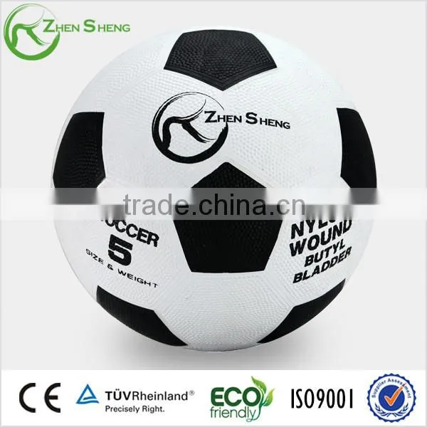 Zhensheng wholesale rubber soccer ball