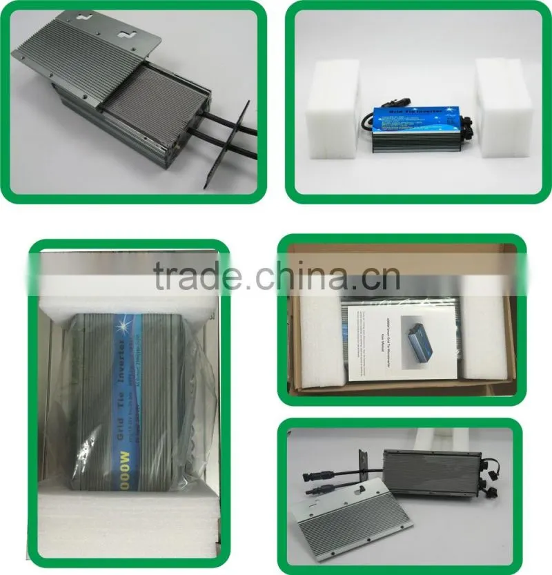 250W grid connected microinverter for solar power system