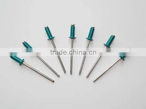 Aluminum Blind rivet mandrel steel