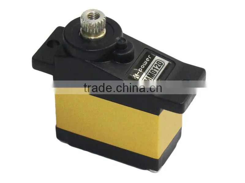 K-power DC motor metal gear 3kg Analog servo for RC heli MM0160