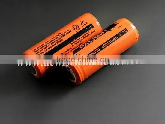 battery manufacturer PALIGHT BG 26650 4000 mAh 3.7V Li-ion Protected Battery