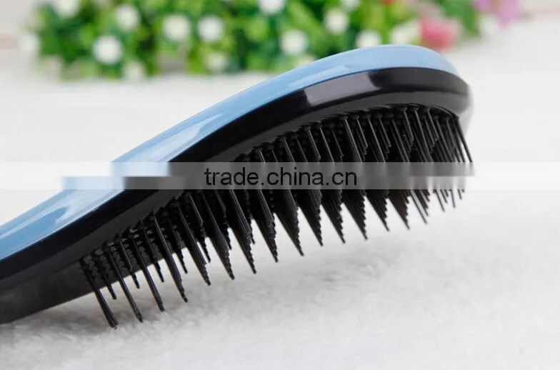 2015 New Design Professional Hot Selling Colorful Customized Head Massage Hair Comb