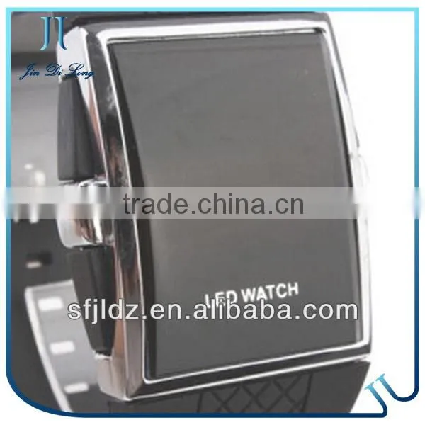 Black Fashion SiliconeTop Watch Electronic Watch Sport Watch Electronics Smart Watches