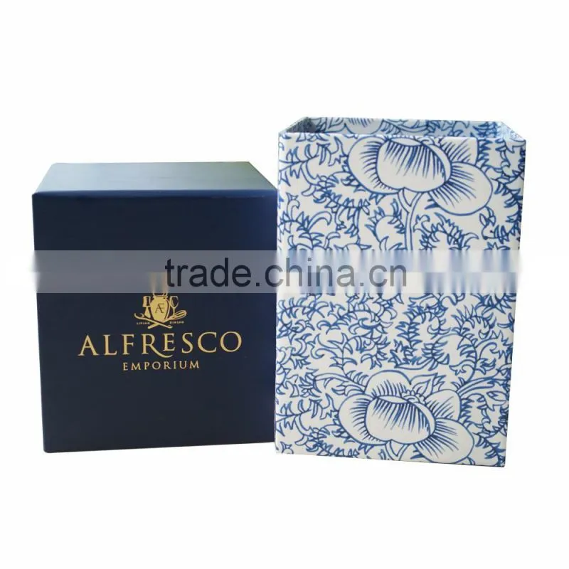 Luxury custom printing logo paper gift box 300 gsm hard packaging paper box