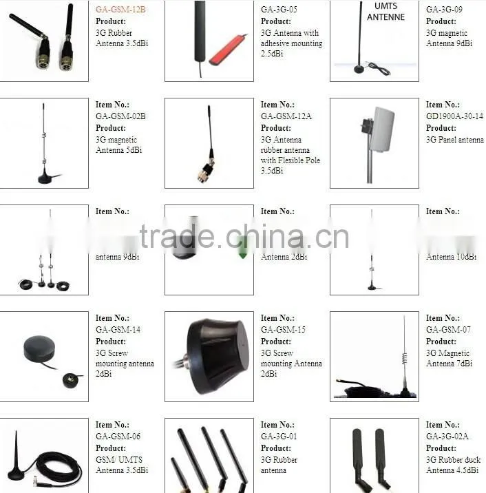 (Antenna factory) GSM 2G+3G+4G 7dBi 3G Modem Magnetic Antenna