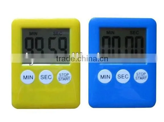 Hot sales colorful MP3 shape kitchen digital timer