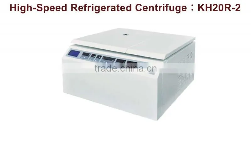 latest popular KH20R-II table type high speed universal centrifuge