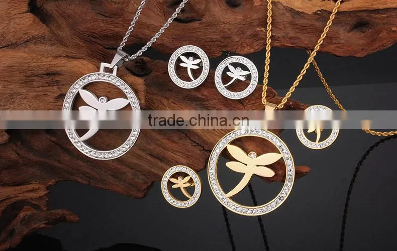 2015 new design fashion 925 sterling silver jewelry set wholesale
