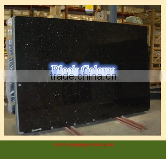 Black galaxy granite