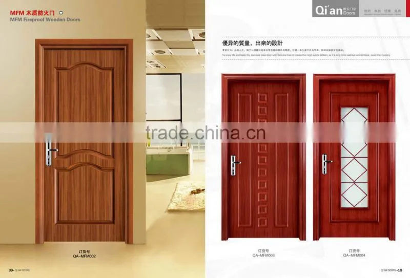 new wooden door fitting