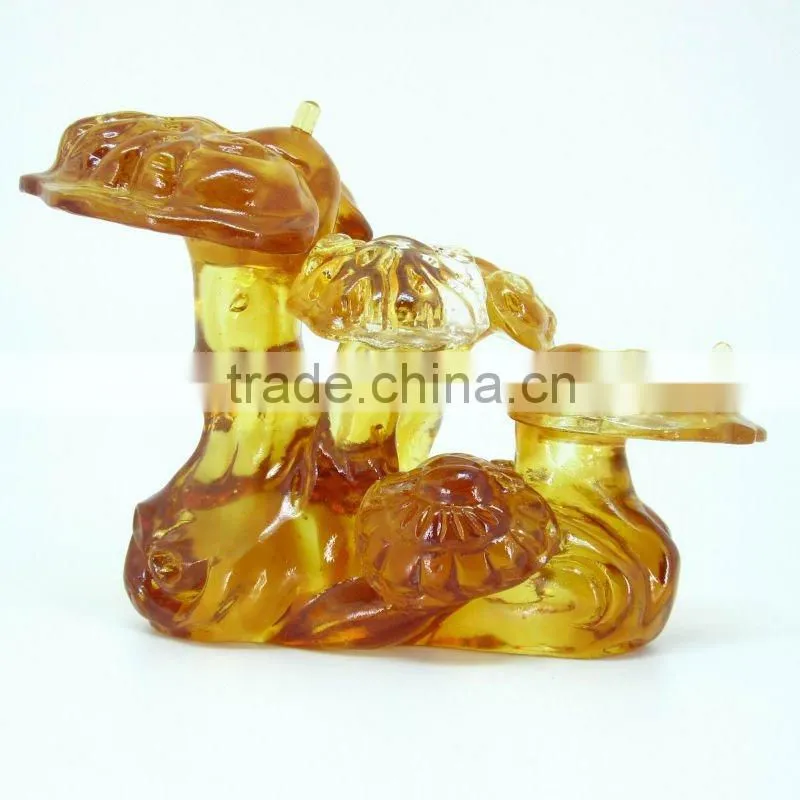 crystal craft--lingzhi -gyrophora-home decoration--BJ078