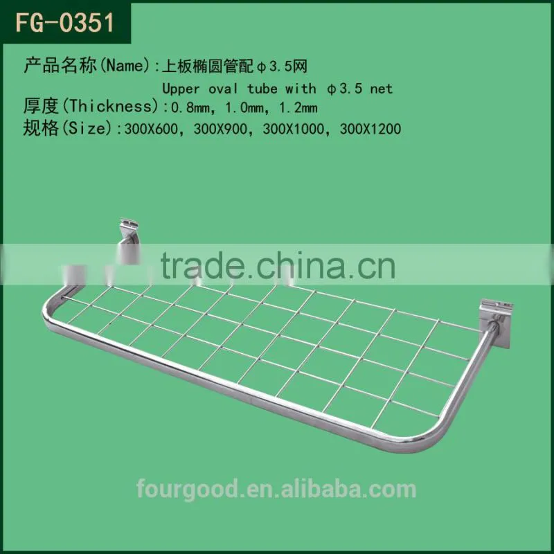 metal slat wall display hook with prong
