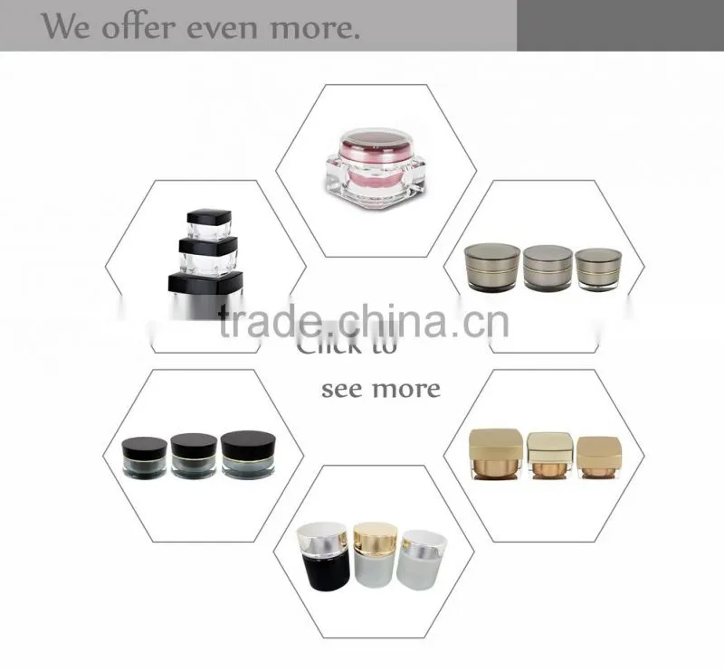 Great jars series empty MS Jar for personal care