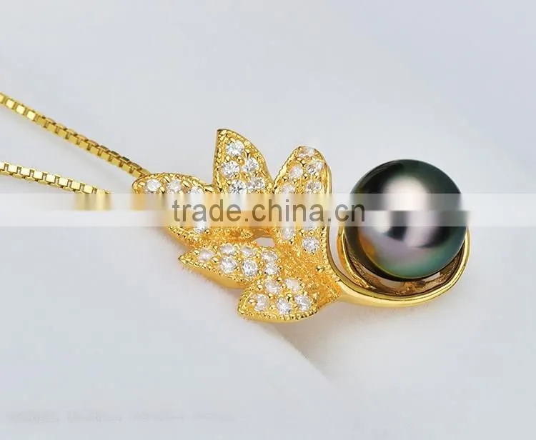 Direct Buy Black Pearl fashion jewelry Necklace Costume Factory