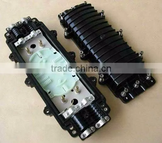 Horizontal 24 Cores Fiber Optic Inline Splice Closure Box