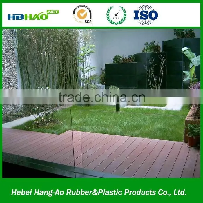waterproof wpc deckings ce certificate high quality wpc decking solid plastic adjustable deck support 140*21mm