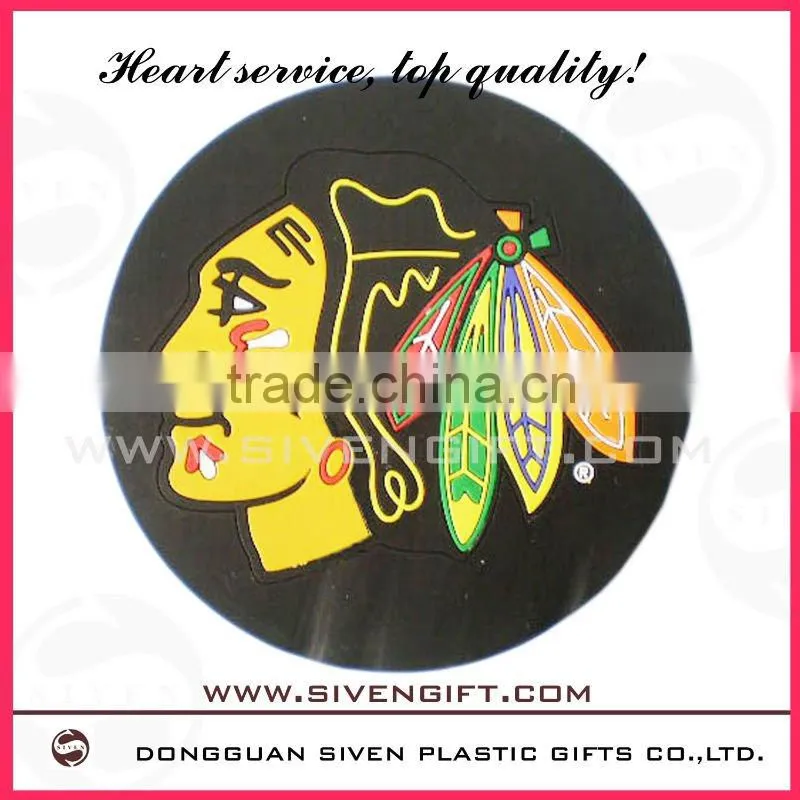2011 new design soft pvc coaster with high quality