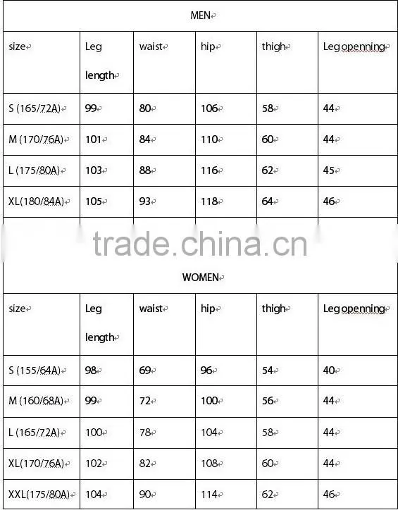 OEM mens good quality comfortable warm fleece sportswear trousers hiking and camping sport trousers