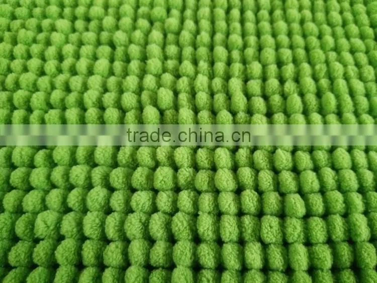 home textile tufted sebs back chenille mat