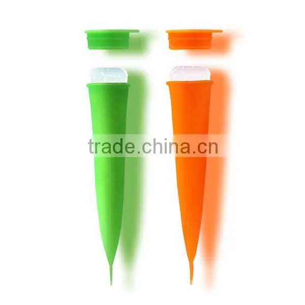 Colorful silicone ice pop mold maker Cone Shape Mold