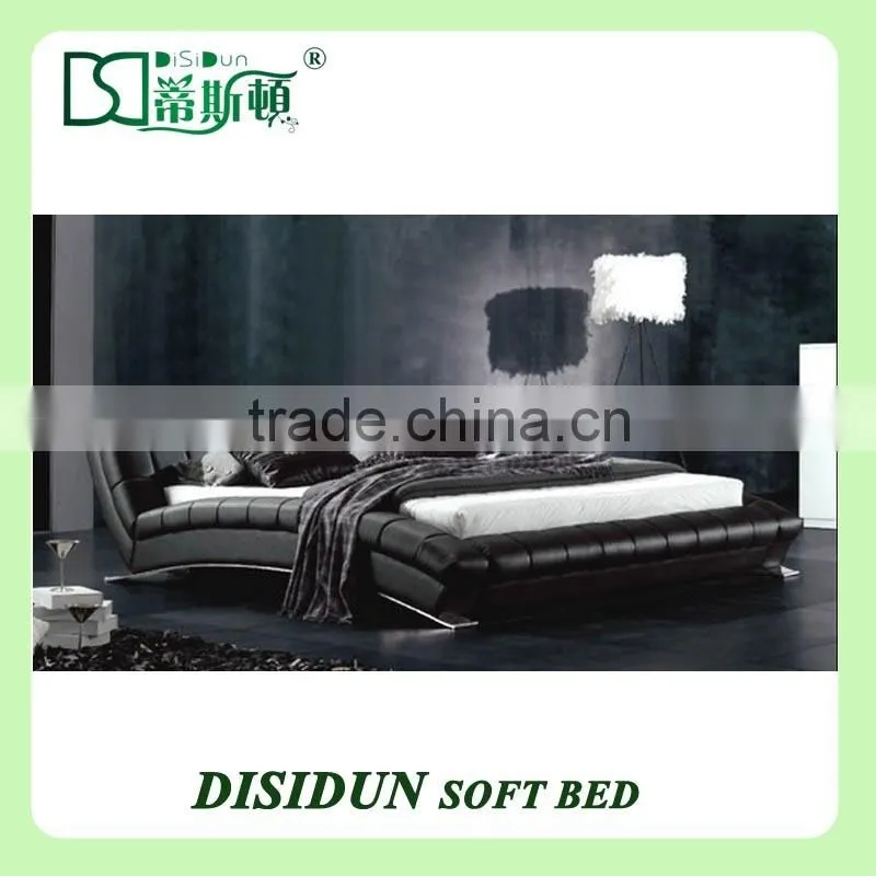 Bedroom Furniture King Size Slatted Bed Frame for sale DS-1018