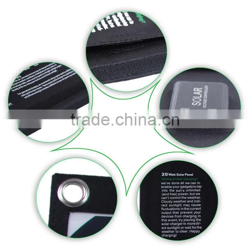 23% efficency 65W rohs solar charger for laptop
