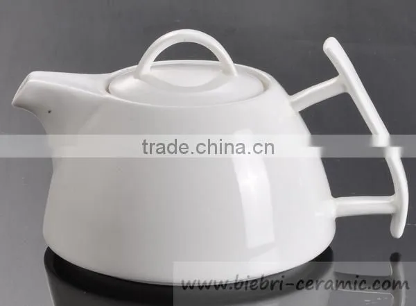 Ceramic Coffee And Tea Pots With Logo Decal Artwork Design Customized