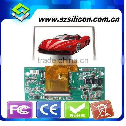 development lcd tft display controller board for home safty video intercom system