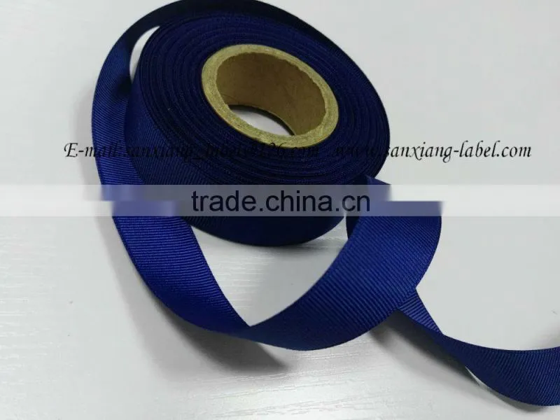 Cheap grosgrain ribbon for gift packing, blanket packing ribbon