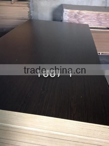 18mm double sided melamine paper mdf board from Linyi