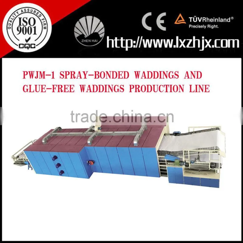 nonwoven sintepon making machines , sintepon production line
