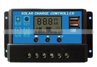 12v 24v auto PWM solar controller small charge controller 30A