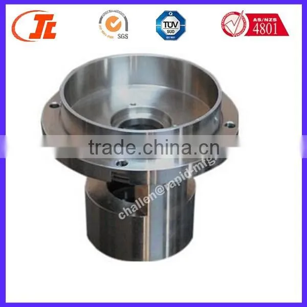 Anodized black 7075-T6 aluminum alloy parts cnc lathe metal machining