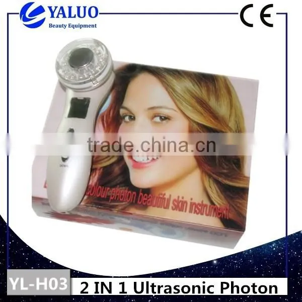 LCD Seven Colour Photon facial care with ultrasonic skin rejuvenation